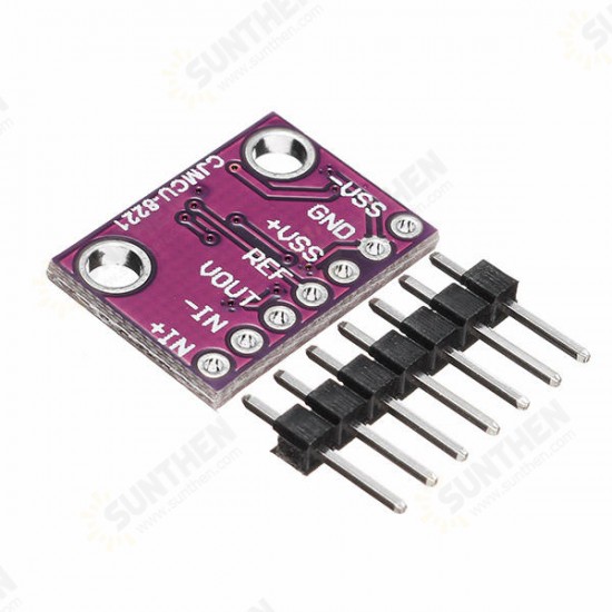 3Pcs CJMCU-8221 AD8221AR Precision Instrumentation Amplifier Module