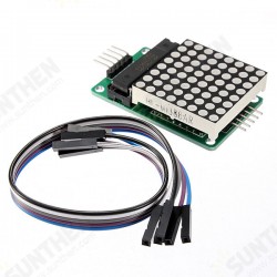 3Pcs MAX7219 Dot Matrix Module MCU LED Control Module Kit for Arduino - products that work with official Arduino boards 3Pcs MAX7219 Dot Matrix Module MCU LED Control Module Kit for Arduino - products that work with official Arduino boards