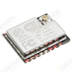 3Pcs Mini ESP-M1 ESP8285 Serial Wireless WiFi Transmission Module IoT Compatible With ESP8266 3Pcs Mini ESP-M1 ESP8285 Serial Wireless WiFi Transmission Module IoT Compatible With ESP8266