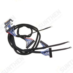 3pcs 6M30K-120HZ Adapter Cable Dedicated Screen Line For LG AU LEHUA LCD Driver Board 3pcs 6M30K-120HZ Adapter Cable Dedicated Screen Line For LG AU LEHUA LCD Driver Board