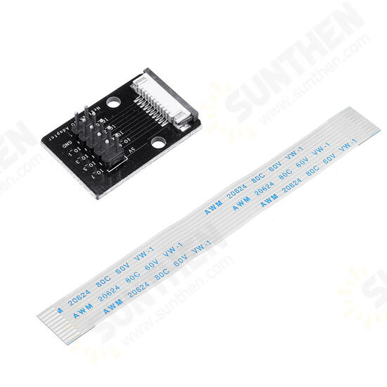 3pcs IO Adapter For Enhanced HMI UART USART Intelligent LCD Display Module GPIOs I/O Extended