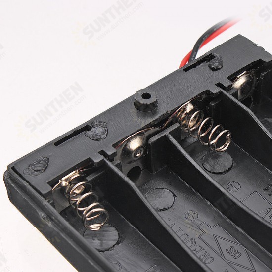 4 Slots AA Battery Box Battery Holder Board with Switch for 4xAA Batteries DIY kit Case