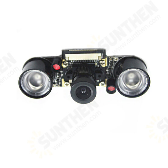 5MP Night Vision Fisheye Camera Module OV5647 72° Focal Adjustable Camera Board with 850 IR LED 5MP Night Vision Fisheye Camera Module OV5647 72° Focal Adjustable Camera Board with 850 IR LED