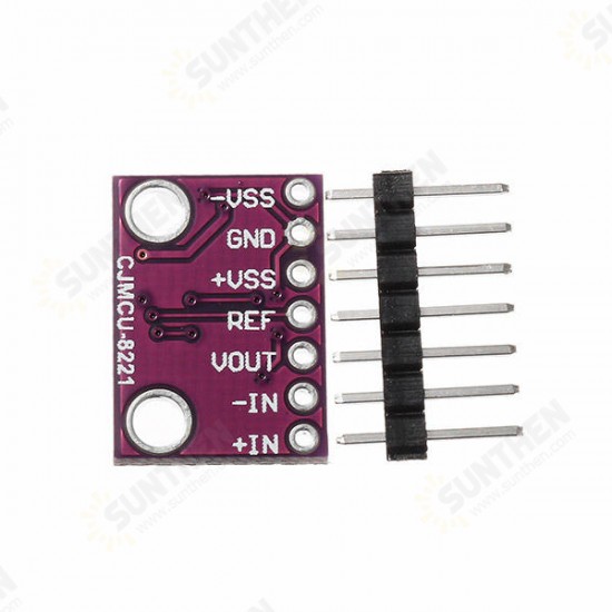 5Pcs CJMCU-8221 AD8221AR Precision Instrumentation Amplifier Module