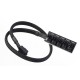 5Pin Computer CPU PWM Fan Hub Extension Cable 5-pin Motherboard Pair Wiring Fan Concentrator 5Pin Computer CPU PWM Fan Hub Extension Cable 5-pin Motherboard Pair Wiring Fan Concentrator