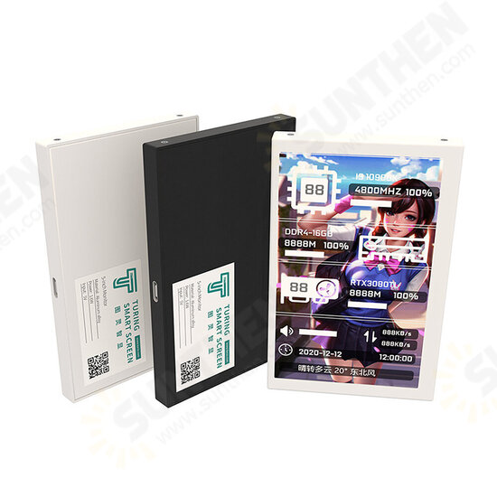 5inch IPS Computer Secondary Screen USB Chassis Sub-Screen 800x480 Type-C Monitor for PC Computer CPU GPU RAM HDD Freely AIDA64 5inch IPS Computer Secondary Screen USB Chassis Sub-Screen 800x480 Type-C Monitor for PC Computer CPU GPU RAM HDD Freely AIDA64