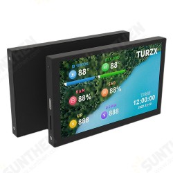 5inch IPS Computer Secondary Screen USB Chassis Sub-Screen 800x480 Type-C Monitor for PC Computer CPU GPU RAM HDD Freely AIDA64 5inch IPS Computer Secondary Screen USB Chassis Sub-Screen 800x480 Type-C Monitor for PC Computer CPU GPU RAM HDD Freely AIDA64