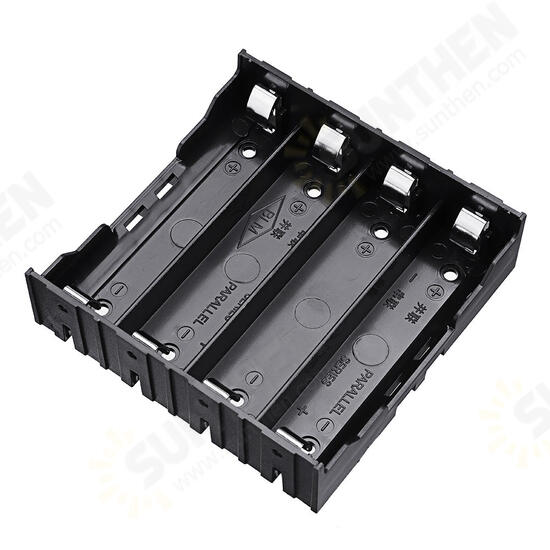 5pcs 4 Slots 18650 Battery Holder Plastic Case Storage Box for 4*3.7V 18650 Lithium Battery with 8Pin