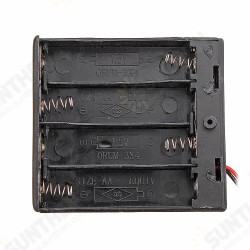 5pcs 4 Slots AA Battery Box Battery Holder Board with Switch for 4xAA Batteries DIY kit Case 5pcs 4 Slots AA Battery Box Battery Holder Board with Switch for 4xAA Batteries DIY kit Case