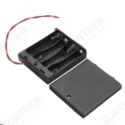 5pcs 4 Slots AA Battery Box Battery Holder Board with Switch for 4xAA Batteries DIY kit Case 5pcs 4 Slots AA Battery Box Battery Holder Board with Switch for 4xAA Batteries DIY kit Case