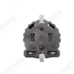 5pcs CR1220 Battery Holder Patch Button Battery Cell Sockets Case Black Plastic Housing 5pcs CR1220 Battery Holder Patch Button Battery Cell Sockets Case Black Plastic Housing