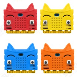 5pcs Orange Silicone Protective Enclosure Cover For Motherboard Type A Cat Model 5pcs Orange Silicone Protective Enclosure Cover For Motherboard Type A Cat Model