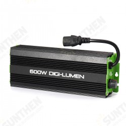 600W Horticulture Electronic Watt Dimmable Digital Grow Light Ballast for MH HPS 600W Horticulture Electronic Watt Dimmable Digital Grow Light Ballast for MH HPS