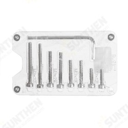 8 Pcs M3*12/18/25/32 Screw With Allen Key Compatible ESP32 Core Development Kit 8 Pcs M3*12/18/25/32 Screw With Allen Key Compatible ESP32 Core Development Kit