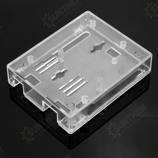 ABS Transparent Case Plastic Cover Support UNO R3 Module for Arduino - products that work with official Arduino boards