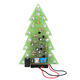 Assembled USB Battery Power Christmas Tree 16 RGB LED Color Light Electronic PCB Decoration Tree Children Gift Ordinary Version