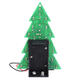 Assembled USB Battery Power Christmas Tree 16 RGB LED Color Light Electronic PCB Decoration Tree Children Gift Ordinary Version