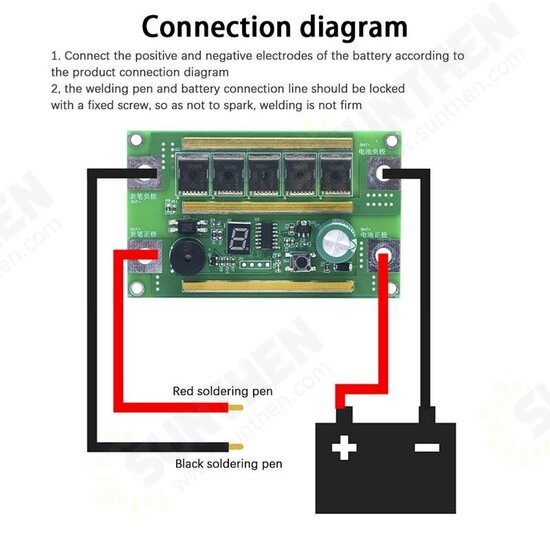 Battery Energy Storage Spot Welding Machine DIY Portable Small PCB Circuit Board Welding Equipment Spot Welders Pen for 18650