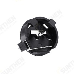 CR1220 Battery Holder In-line Button Battery Cell Sockets Case Black Plastic Housing CR1220 Battery Holder In-line Button Battery Cell Sockets Case Black Plastic Housing