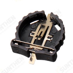 CR1220 Battery Holder Patch Button Battery Cell Sockets Case Black Plastic Housing CR1220 Battery Holder Patch Button Battery Cell Sockets Case Black Plastic Housing