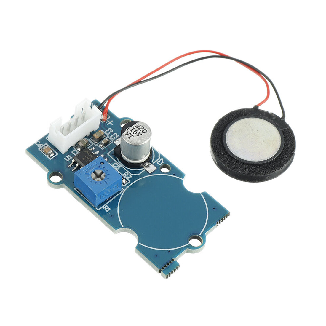 DC 5V Grove Speaker Sound Output Module Small Speaker with Adjustable ...