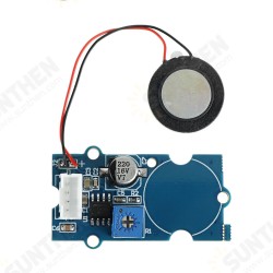 DC 5V Grove Speaker Sound Output Module Small Speaker with Adjustable Resistor DC 5V Grove Speaker Sound Output Module Small Speaker with Adjustable Resistor