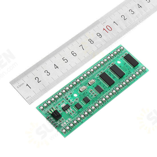 DC 5V To 6V 250mA RGB Double Channel Double 24 LED Level Indicator MCU With Adjustable Display Mode