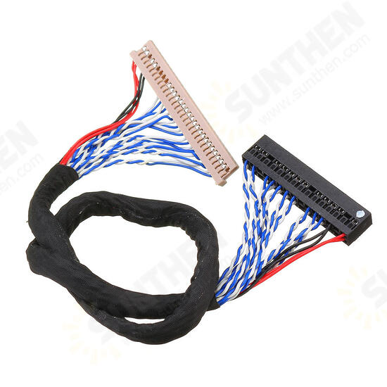 DF14-30P-Double 2CH 8-bit Screen Cable 25CM For Universal V29 V59 LCD Driver Board