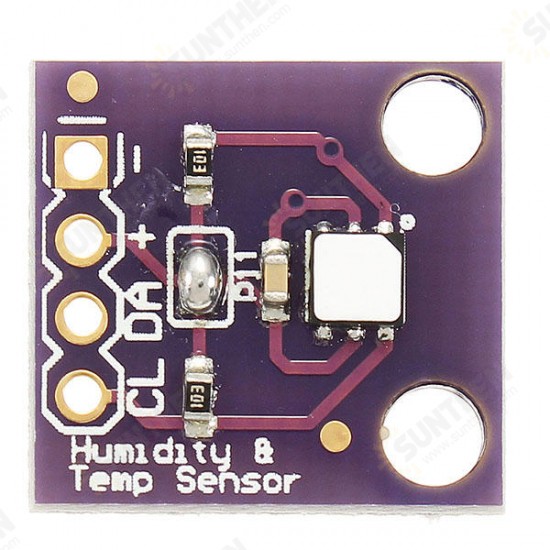 GY-213V-SI7021 Si7021 3.3V High Precision Humidity Sensor with I2C Interface for Arduino - products that work with official Arduino boards GY-213V-SI7021 Si7021 3.3V High Precision Humidity Sensor with I2C Interface for Arduino - products that work with official Arduino boards