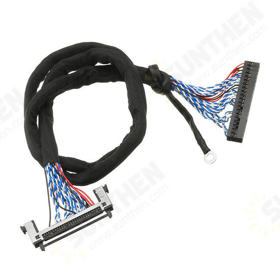 High Score 2CH 10-bit Screen Cable Length 55CM 1M Universal For LG LED Network Board LCD Driver Board