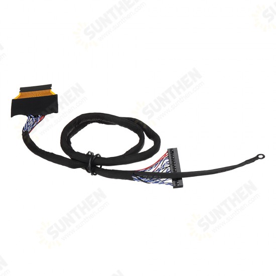 High Score 51P 2CH 8-bit Power Supply To FFC Soldering Screen Line LVDS Cable For General BOE Huaxing LCD Driver