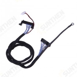 High Score Screen Cable 41P 55CM Universal For Sharp V59 Screen Tester LCD Driver Board High Score Screen Cable 41P 55CM Universal For Sharp V59 Screen Tester LCD Driver Board