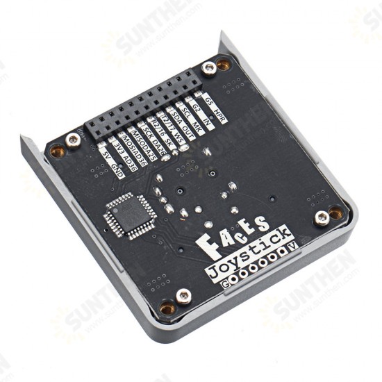 Joystick Panel for M5 FACE ESP32 Development Kit X/Y Axis Push Button Switch with RGB LED Bar and MEGA328 Insi Joystick Panel for M5 FACE ESP32 Development Kit X/Y Axis Push Button Switch with RGB LED Bar and MEGA328 Insi
