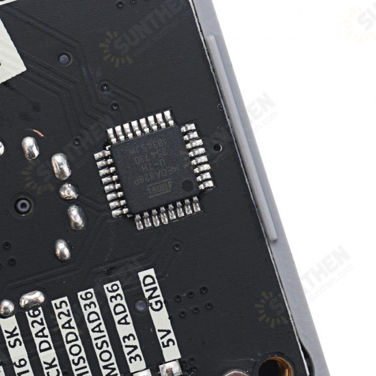 Joystick Panel for M5 FACE ESP32 Development Kit X/Y Axis Push Button Switch with RGB LED Bar and MEGA328 Insi Joystick Panel for M5 FACE ESP32 Development Kit X/Y Axis Push Button Switch with RGB LED Bar and MEGA328 Insi