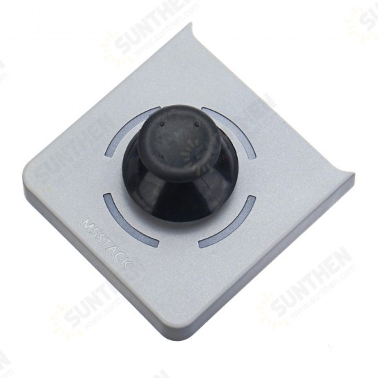 Joystick Panel for M5 FACE ESP32 Development Kit X/Y Axis Push Button Switch with RGB LED Bar and MEGA328 Insi Joystick Panel for M5 FACE ESP32 Development Kit X/Y Axis Push Button Switch with RGB LED Bar and MEGA328 Insi