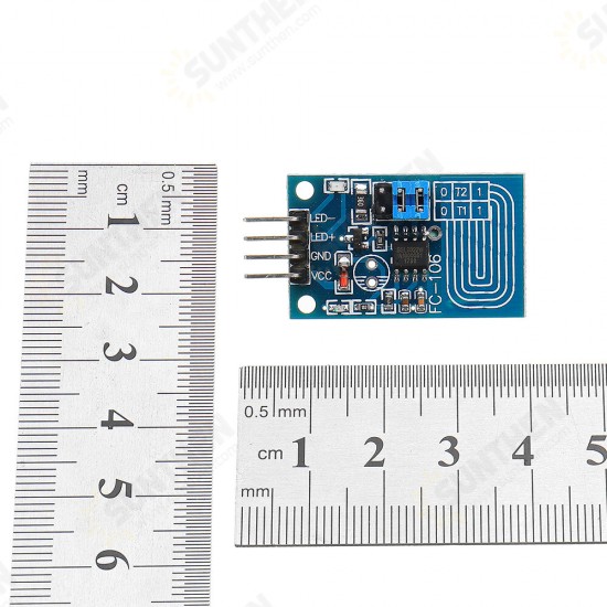 LED Dimmer Switch Module Capacitive Touch Dimmer Constant Pressure Stepless Dimming PWM Control Pane