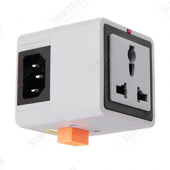 AC Socket Connector RS485 AC Outlet 10A Support Mutiple Device Series Connection STM32F030F4