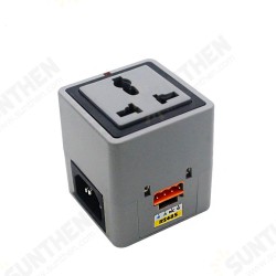 AC Socket Connector RS485 AC Outlet 10A Support Mutiple Device Series Connection STM32F030F4 AC Socket Connector RS485 AC Outlet 10A Support Mutiple Device Series Connection STM32F030F4