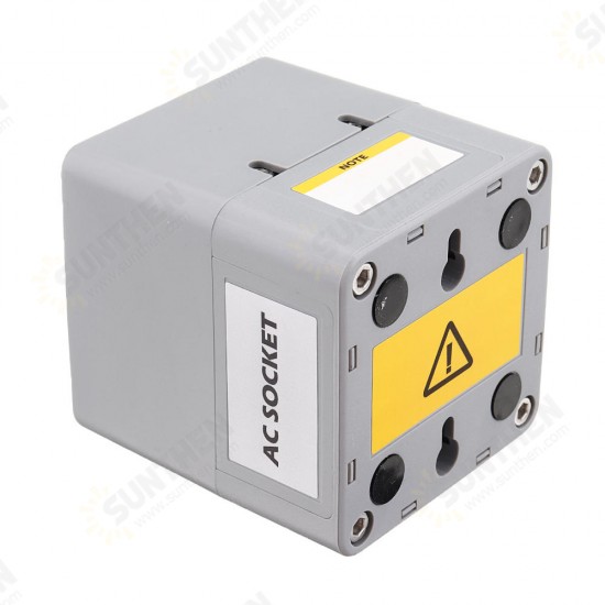 AC Socket Connector RS485 AC Outlet 10A Support Mutiple Device Series Connection STM32F030F4