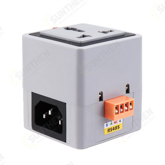 AC Socket Connector RS485 AC Outlet 10A Support Mutiple Device Series Connection STM32F030F4