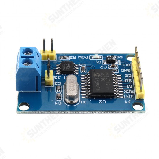 MCP2515 CAN Bus Module Board TJA1050 Receiver SPI 51 MCU ARM Controller 5V DC