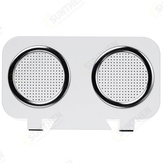 Multifunctional bluetooth 5.1 Subwoofer Speaker with Alarm Clock Mirror Clock Temperature Display Brightness Adjustable