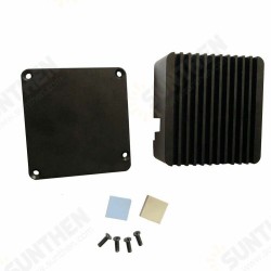 NanoPi R1S R2S Metal Shell Cooling Aluminum Alloy Shell Motherboard Aluminum Alloy Protective Shell Accessories NanoPi R1S R2S Metal Shell Cooling Aluminum Alloy Shell Motherboard Aluminum Alloy Protective Shell Accessories