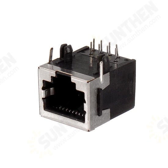 Network Tee Connector Network Cable One Turn Two RJ45 Tap Network Cable Connector Network Power Splitter