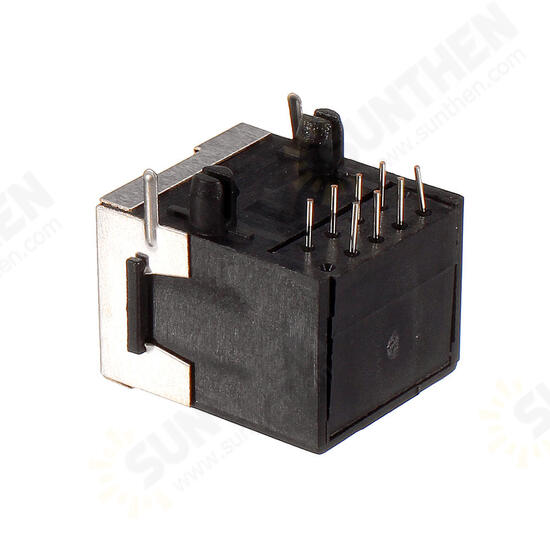 Network Tee Connector Network Cable One Turn Two RJ45 Tap Network Cable Connector Network Power Splitter