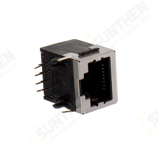 Network Tee Connector Network Cable One Turn Two RJ45 Tap Network Cable Connector Network Power Splitter