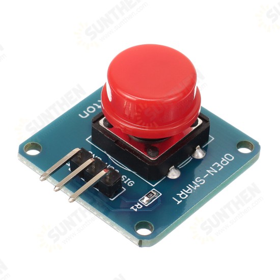 4Pcs Big Key Button Module Kit Active High Level Output for Arduino