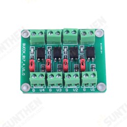 PC817 2-way/4-way Optocoupler Isolation Board Voltage Control Converter Adapter Module Drives Optical Isolation Module PC817 2-way/4-way Optocoupler Isolation Board Voltage Control Converter Adapter Module Drives Optical Isolation Module