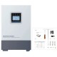 5KW 48V Solar Inverter PV Max 500VDC Pure Sine Wave Inverter with 80A MPPT Solar Controller Support WIFI