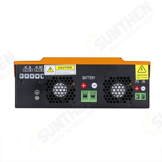 3KVA/2400W Hybr1d Solar Inversor 24V Battery Charger Built-in MPPT 80A Solar Charger 230VAC Output PV Max 450VDC Inverter POW-HVM2.4H-24V